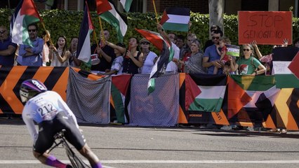 Así suena la canción propalestina que 'hackea' cada día la radio de LaVuelta