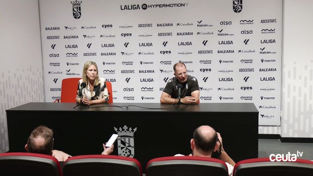 La rueda de prensa de José Juan Romero en la previa ante el CD Castellón