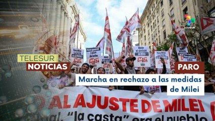 Personal de salud de Argentina continúan paro de actividades