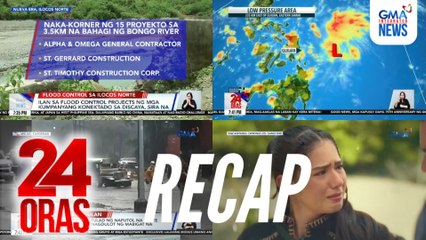 24 Oras: (Part 3) Maanomalyang flood control sa balwarte ni PBBM? | Masamang panahon | Deia vs Kera Mitena, atbp.