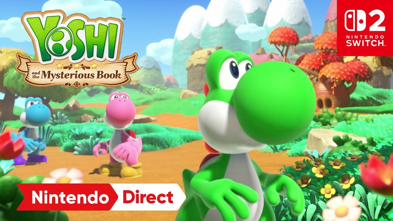 Yoshi and the Mysterious Book – Trailer d'annonce Nintendo Switch 2
