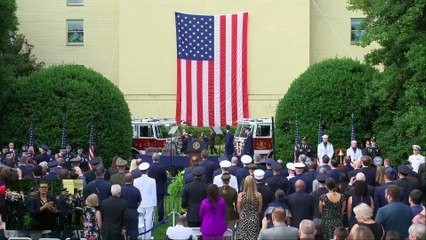USA - President Trump and the First Lady Attend a September 11th Observance Event (11.09.25)