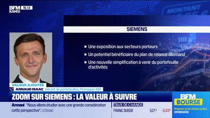 Valeur ajoutée : Ils apprécient Siemens - 12/09
