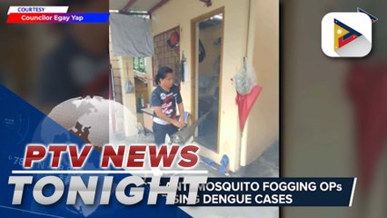 Q.C. conducts anti-mosquito fogging ops amid rising dengue cases