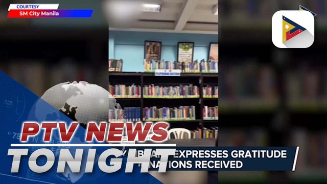 Manila City Library expresses gratitude for donations received