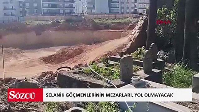 Selanik göçmenlerinin mezarları, yol olmayacak