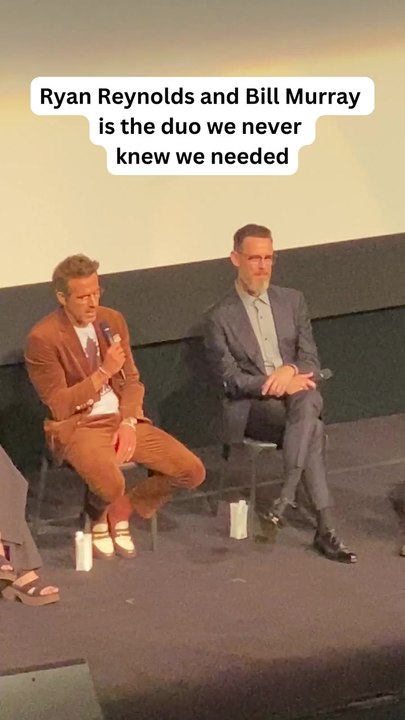 Ryan Reynolds Shares a Story about Bill Murray at TIFF
