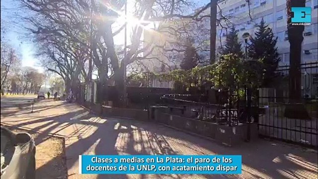 Clases a medias en La Plata: el paro de los docentes de la UNLP, con acatamiento dispar