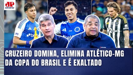 "QUÊ??? O Cruzeiro SEMPRE FOI MUITO MAIOR que o Atlético-MG fora de MG! E o Lyanco..." DEBATE QUENTE