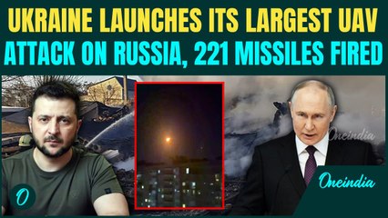 Russia-Ukraine War Latest: Ukraine Rains 221 Kamikaze Missiles on Russia; DEADLIEST Attack Yet