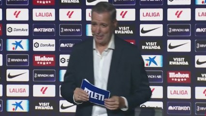Presentación completa de Nico González como nuevo jugador del Atlético de Madrid