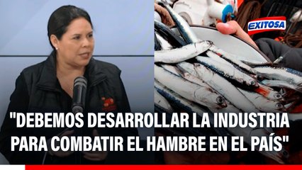 Sociedad Nacional de Pesquería: "Debemos desarrollar la industria para combatir el hambre en el país"