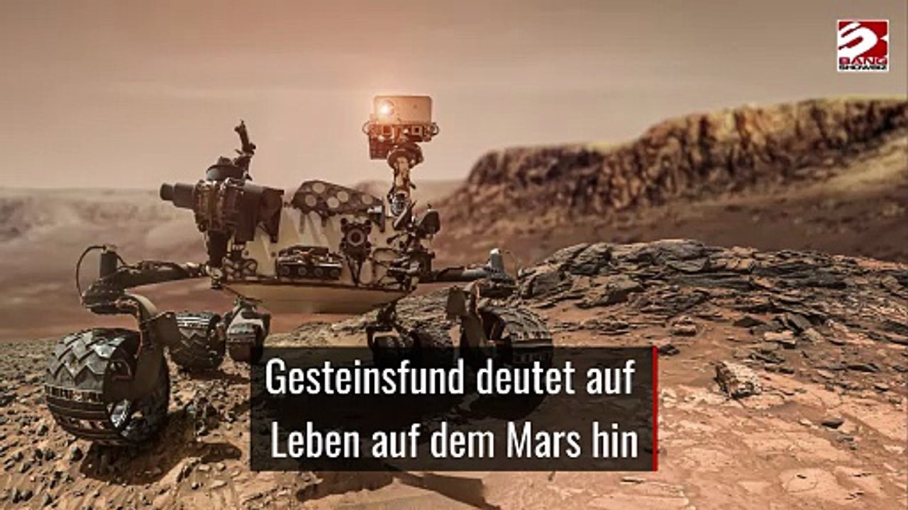 Gesteinsfund deutet auf Leben auf dem Mars hin