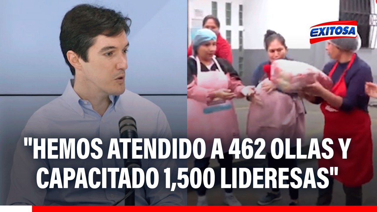 Ian Nightingale sobre 'Ollas que Desarrollan': "Hemos atendido a 462 ollas y capacitado 1,500 lideresas"