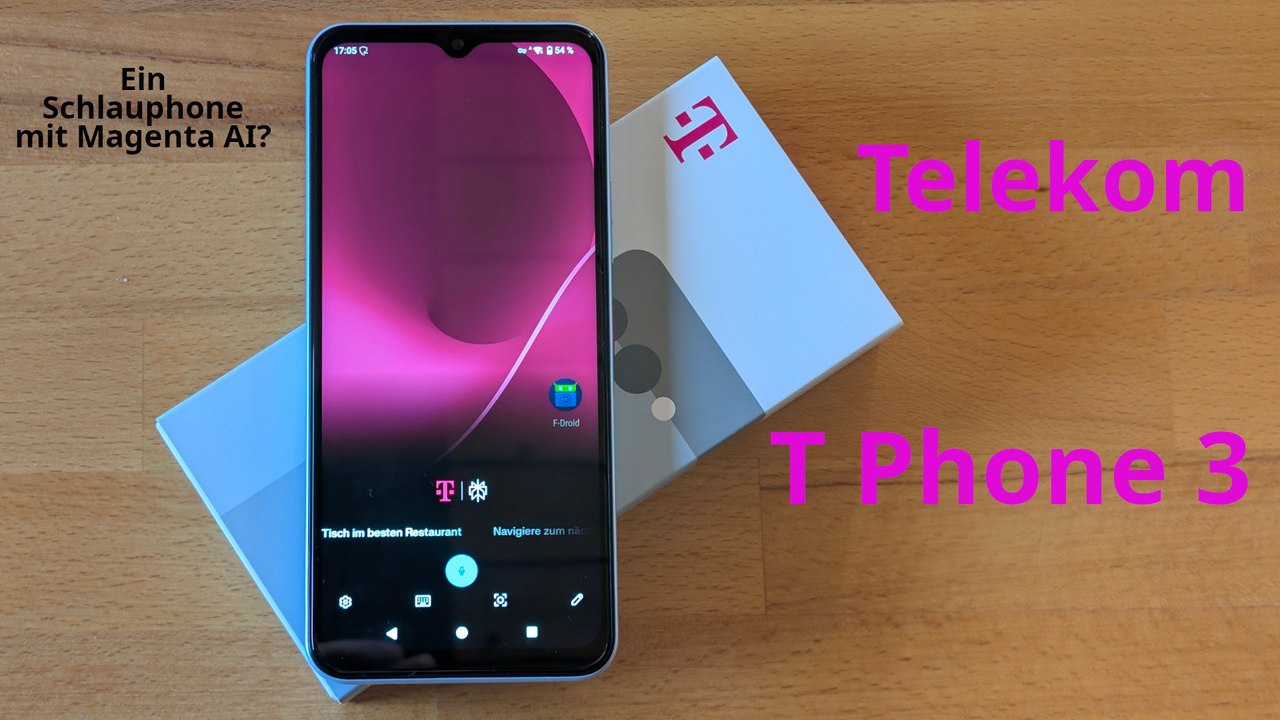 Das telekom t phone 3 - ein schlauphone oder doch ein dummphone? [de | 4k]