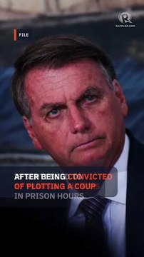 Brazil’s Bolsonaro sentenced to 27 years after landmark coup plot conviction