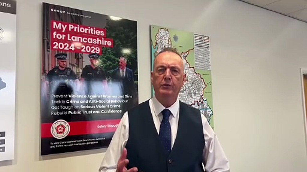 Lancashire police and crime update 12 September 2025