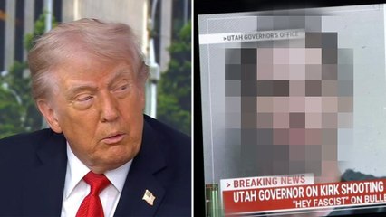 Trump verkündet Festnahme des Kirk-Attentäters