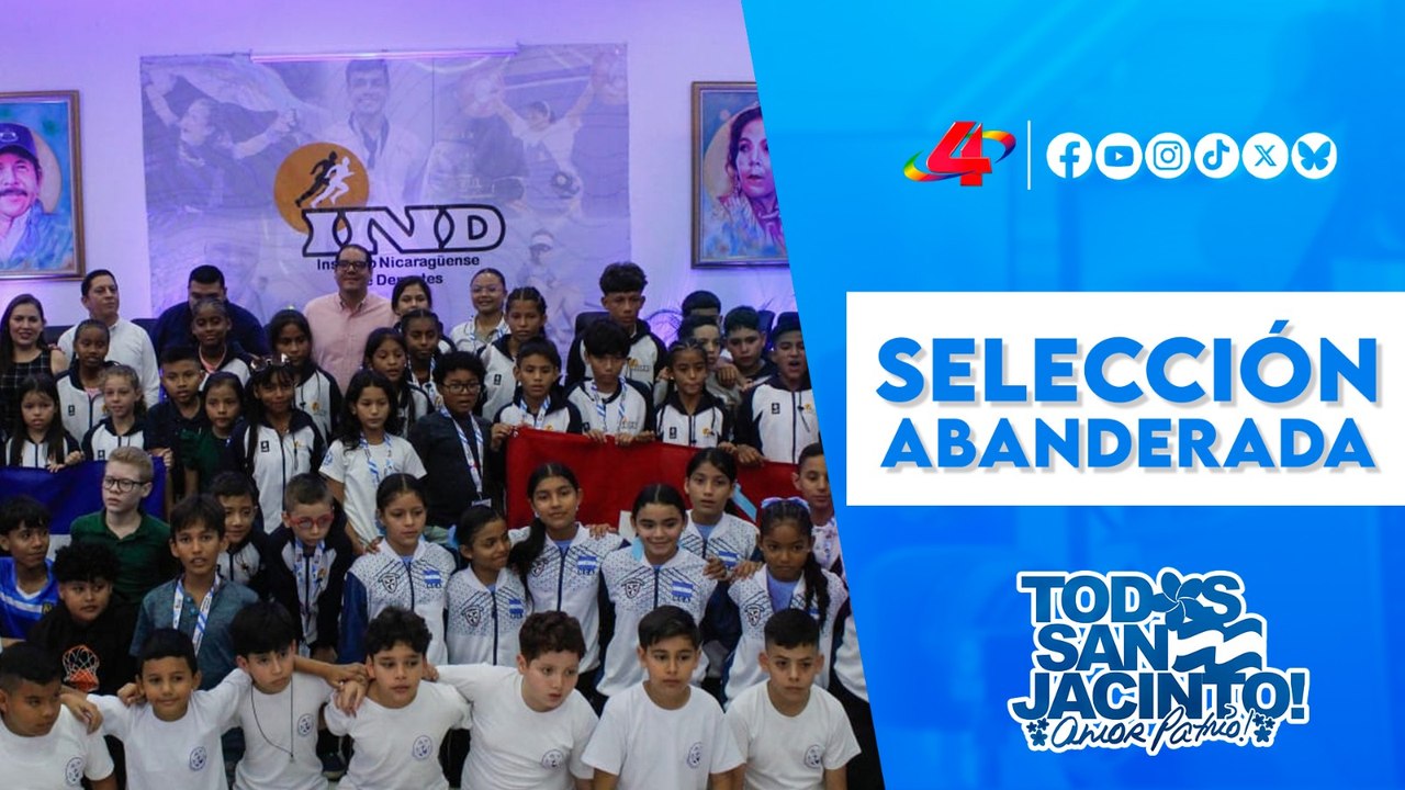 🇳🇮 Nicaragua abanderó con orgullo a su delegación rumbo a los Juegos Estudiantiles Centroamericanos🏅