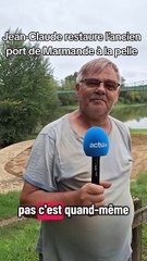 Ce retraité creuse tous les jours pour déterrer un petit trésor du patrimoine de Marmande