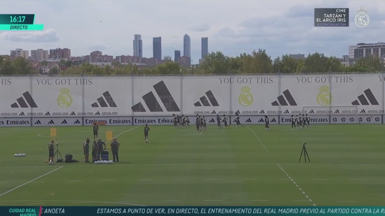 Último entrenamiento del Real Madrid previo a visitar Anoeta | Real Sociedad- Real Madrid