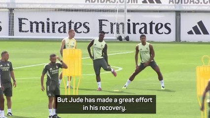 Alonso provides 'optimistic' update on Bellingham