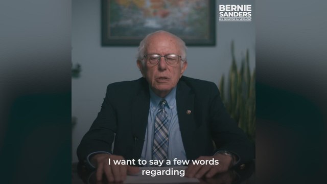 Bernie Sanders Unites Across the Divide in Moving Speech After Charlie Kirk’s Murder
