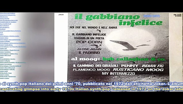 VINILE N.381 Bob Callaghan & Co. – Il Gabbiano Infelice 1972