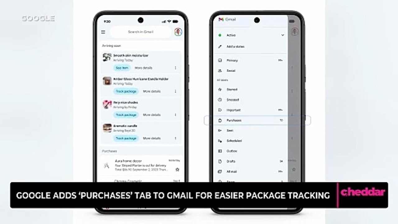 Google Adds 'Purchases' Tab to Gmail for Easier Package Tracking