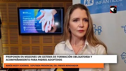 Proponen en Misiones un sistema de formación y acompañamiento para padres adoptivos