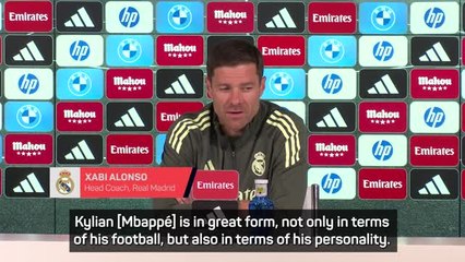 Alonso feels Mbappe is growing as a leader at Madrid