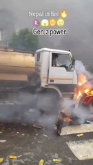 Viral News Today : Gen z power Nepal 🇳🇵 in fire 🔥