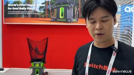 Acemate, il robot tennista che gioca, allena e raccatta palle