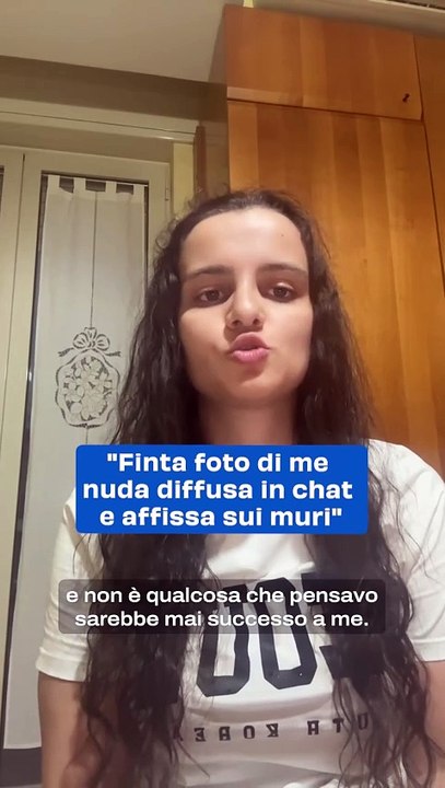 Arianna Petti denuncia sui social: "Finta foto di me nuda diffusa in chat e affissa sui muri"