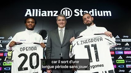 Juventus - Tudor évoque les arrivées de Zhegrova et Openda