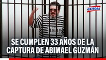 Se cumplen 33 años de la captura de Abimael Guzmán