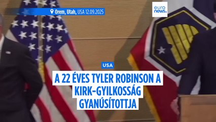 Elfogták Charlie Kirk feltételezett gyilkosát, egy 22 éves férfit