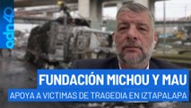 Fundación Michou y Mau ofrece apoyo a niños víctimas de explosión en Iztapalapa