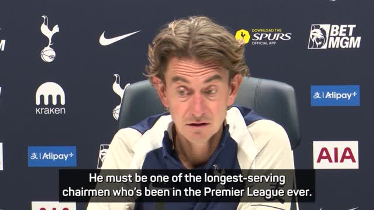 Frank full of praise for Levy's Spurs legacy
