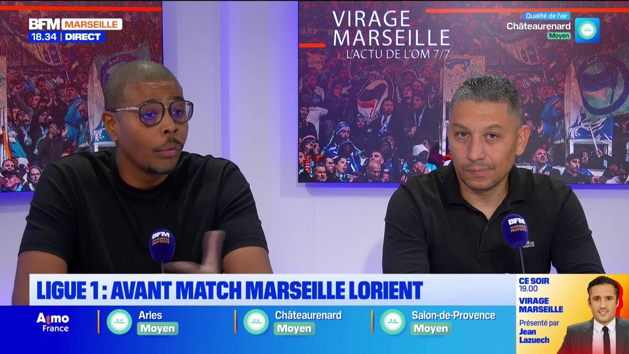 Virage Marseille du vendredi 12 septembre - Ligue 1 : avant-match Marseille Lorient