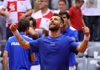 Coupe Davis : Corentin Moutet réussit ses débuts !