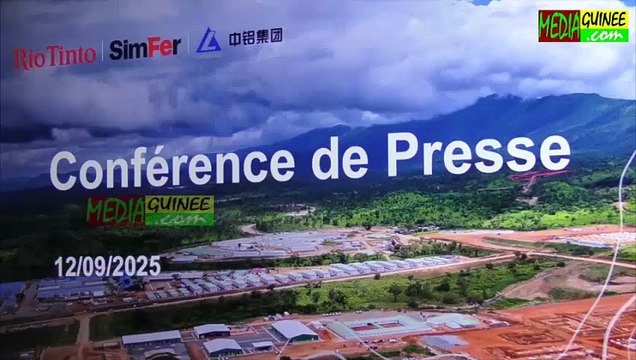 Simandou Rio Tinto SimFer prévoit sa première expédition minière dès novembre 2025