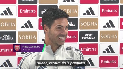 Arteta alaba a David Raya: "Es el mejor en la historia del club