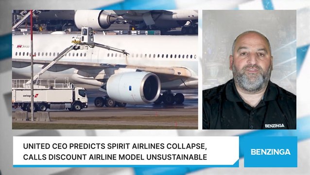 United CEO Predicts Spirit Airlines Collapse, Calls Discount Airline Model Unsustainable