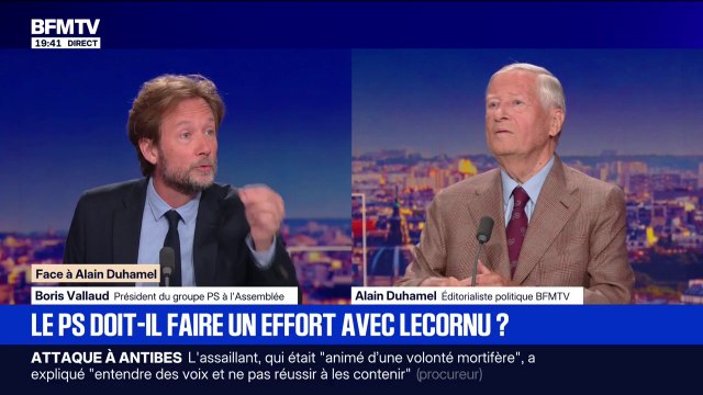 Crise politique: Ce sont les socialistes qui, il y a neuf mois, ont pris leurs responsabilités , rappelle Boris Vallaud, député PS des Landes