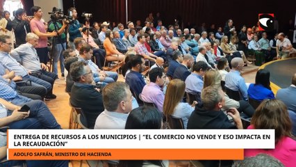 Entrega de recursos a los municipios “El comercio no vende y eso impacta en la recaudación”