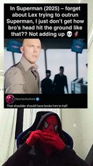In SUPERMAN (2025) – Lex tried to outrun Superman