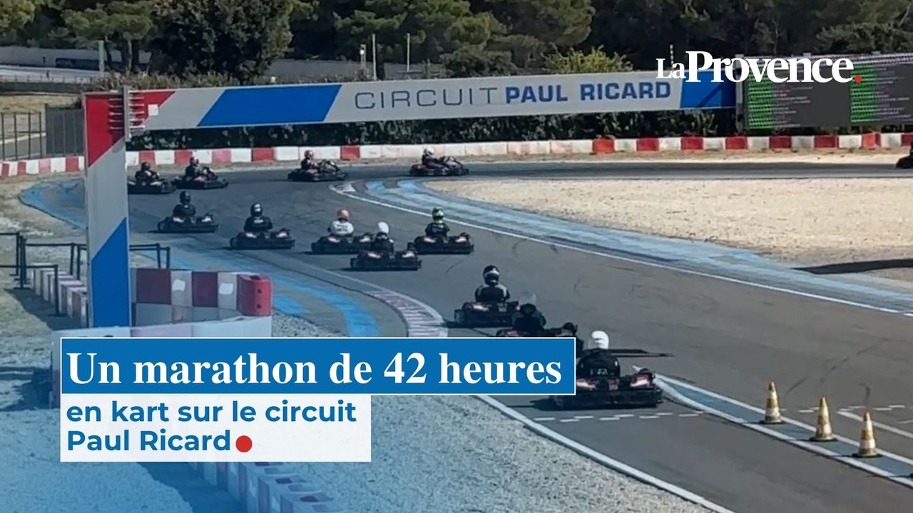 Un marathon de 42 heures en kart sur le circuit Paul Ricard