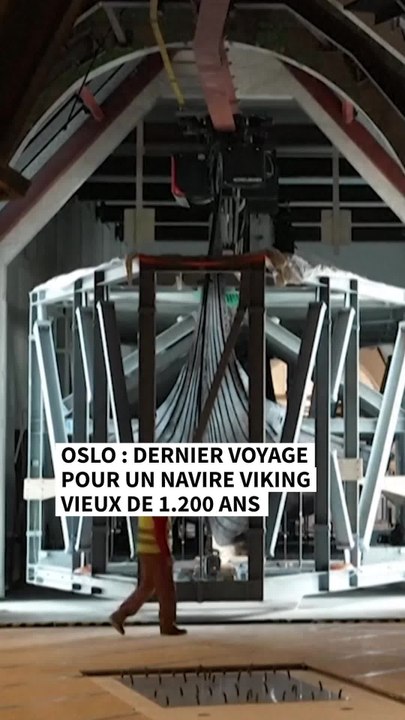 Norvège: dernier voyage pour un navire viking vieux de 1.200 ans