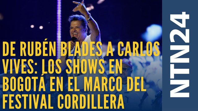 De Rubén Blades a Carlos Vives: los shows de este fin de semana en Bogotá en el marco del Festival Cordillera